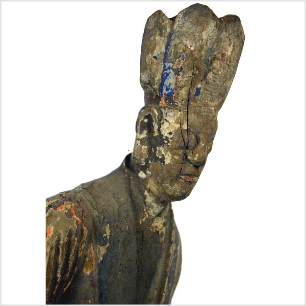 Antique Hand Carved Chinese Merchant-3. Asian & Chinese Furniture, Art, Antiques, Vintage Home Décor for sale at FEA Home