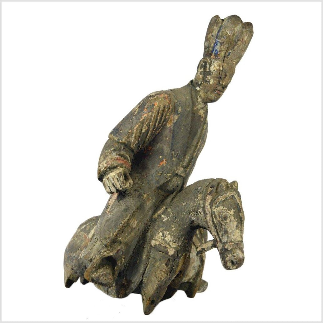 Antique Hand Carved Chinese Merchant-4. Asian & Chinese Furniture, Art, Antiques, Vintage Home Décor for sale at FEA Home