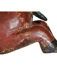 Antique Hand-Carved Double-Ram Sculpture-5. Asian & Chinese Furniture, Art, Antiques, Vintage Home Décor for sale at FEA Home
