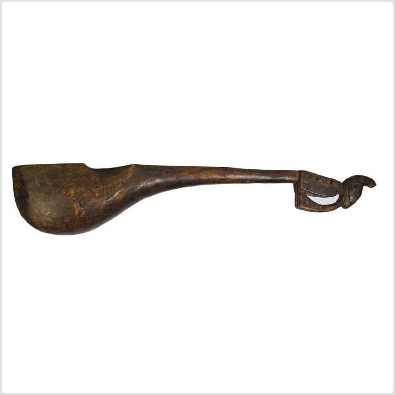 Antique Hand Carved Indian Lute / Sitar-6. Asian & Chinese Furniture, Art, Antiques, Vintage Home Décor for sale at FEA Home