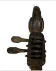 Antique Hand Carved Indian Lute / Sitar-9. Asian & Chinese Furniture, Art, Antiques, Vintage Home Décor for sale at FEA Home