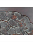 Antique Hand-Carved Lacquered Rosewood Wall Plaque-3. Asian & Chinese Furniture, Art, Antiques, Vintage Home Décor for sale at FEA Home