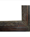 Antique Hand Carved Mirror Frame-4. Asian & Chinese Furniture, Art, Antiques, Vintage Home Décor for sale at FEA Home