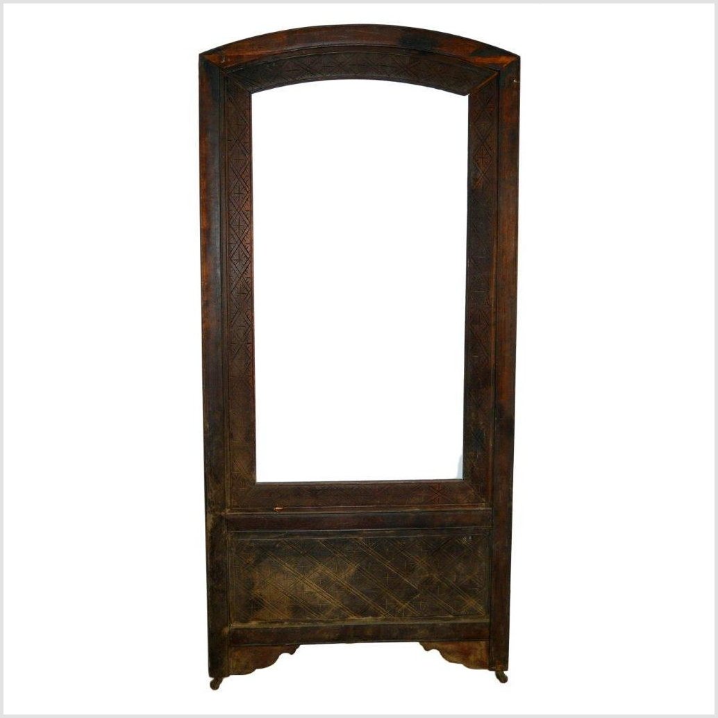 Antique Hand Carved Mirror Frame-7. Asian & Chinese Furniture, Art, Antiques, Vintage Home Décor for sale at FEA Home