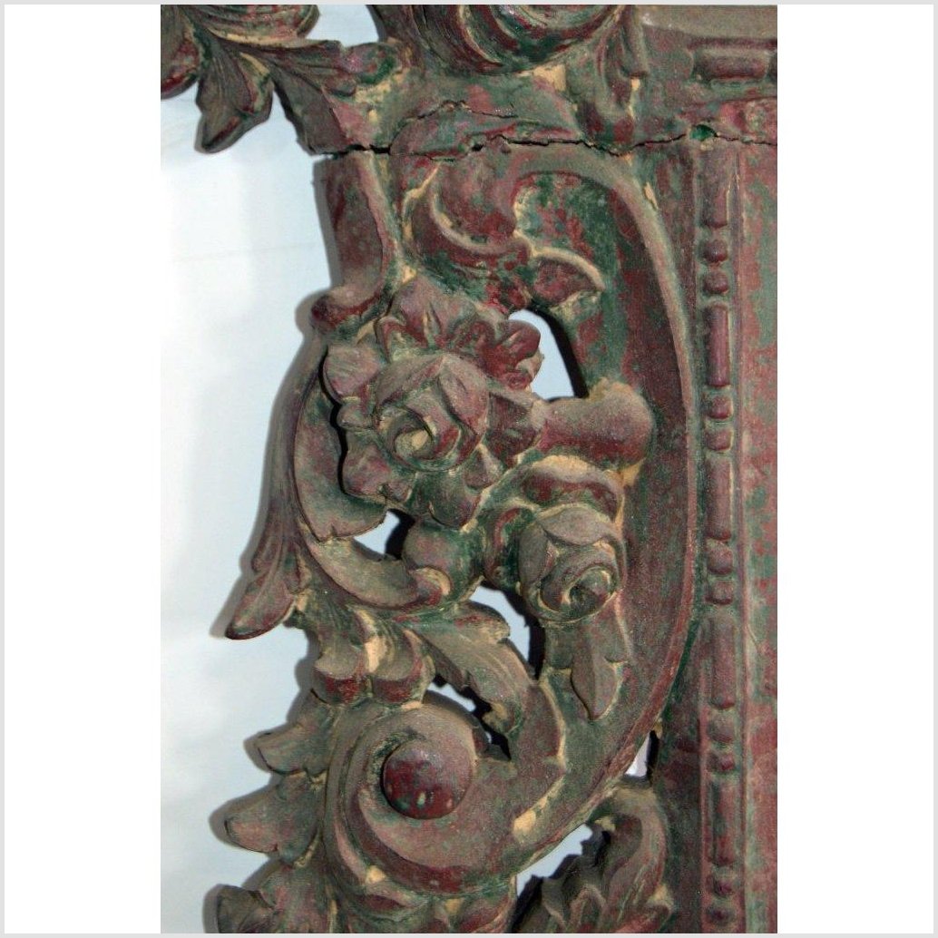 Antique Hand Carved Mirror Frame-6. Asian & Chinese Furniture, Art, Antiques, Vintage Home Décor for sale at FEA Home