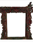Antique Hand Carved Mirror Frame-7. Asian & Chinese Furniture, Art, Antiques, Vintage Home Décor for sale at FEA Home