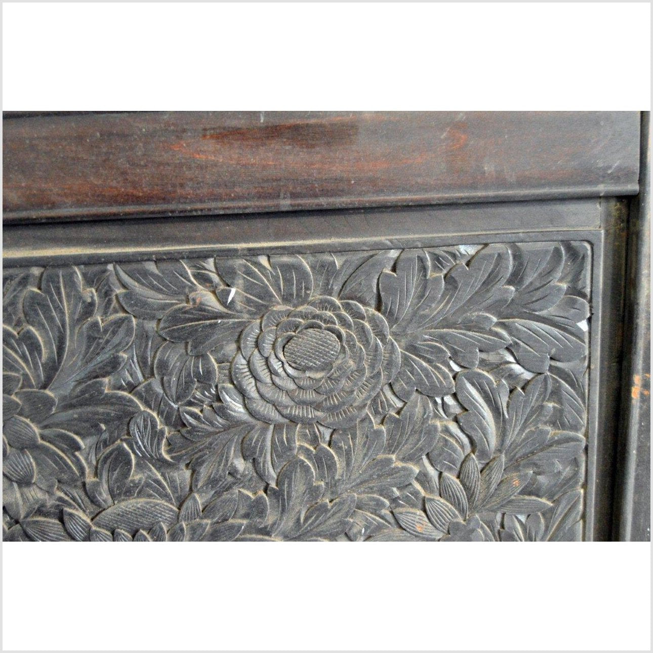 Antique Hand Carved Mirror Frame-10. Asian & Chinese Furniture, Art, Antiques, Vintage Home Décor for sale at FEA Home