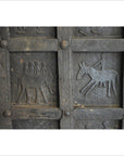 Antique Hand Carved Temple Doors-10. Asian & Chinese Furniture, Art, Antiques, Vintage Home Décor for sale at FEA Home