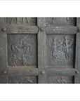 Antique Hand Carved Temple Doors-11. Asian & Chinese Furniture, Art, Antiques, Vintage Home Décor for sale at FEA Home