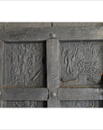 Antique Hand Carved Temple Doors-4. Asian & Chinese Furniture, Art, Antiques, Vintage Home Décor for sale at FEA Home