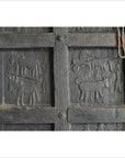 Antique Hand Carved Temple Doors-5. Asian & Chinese Furniture, Art, Antiques, Vintage Home Décor for sale at FEA Home