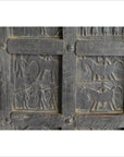 Antique Hand Carved Temple Doors-7. Asian & Chinese Furniture, Art, Antiques, Vintage Home Décor for sale at FEA Home