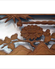 ANTIQUE HAND CARVED WALL DECORATION-3. Asian & Chinese Furniture, Art, Antiques, Vintage Home Décor for sale at FEA Home