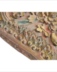 Antique Hand-Carved Wall Ornament-4. Asian & Chinese Furniture, Art, Antiques, Vintage Home Décor for sale at FEA Home