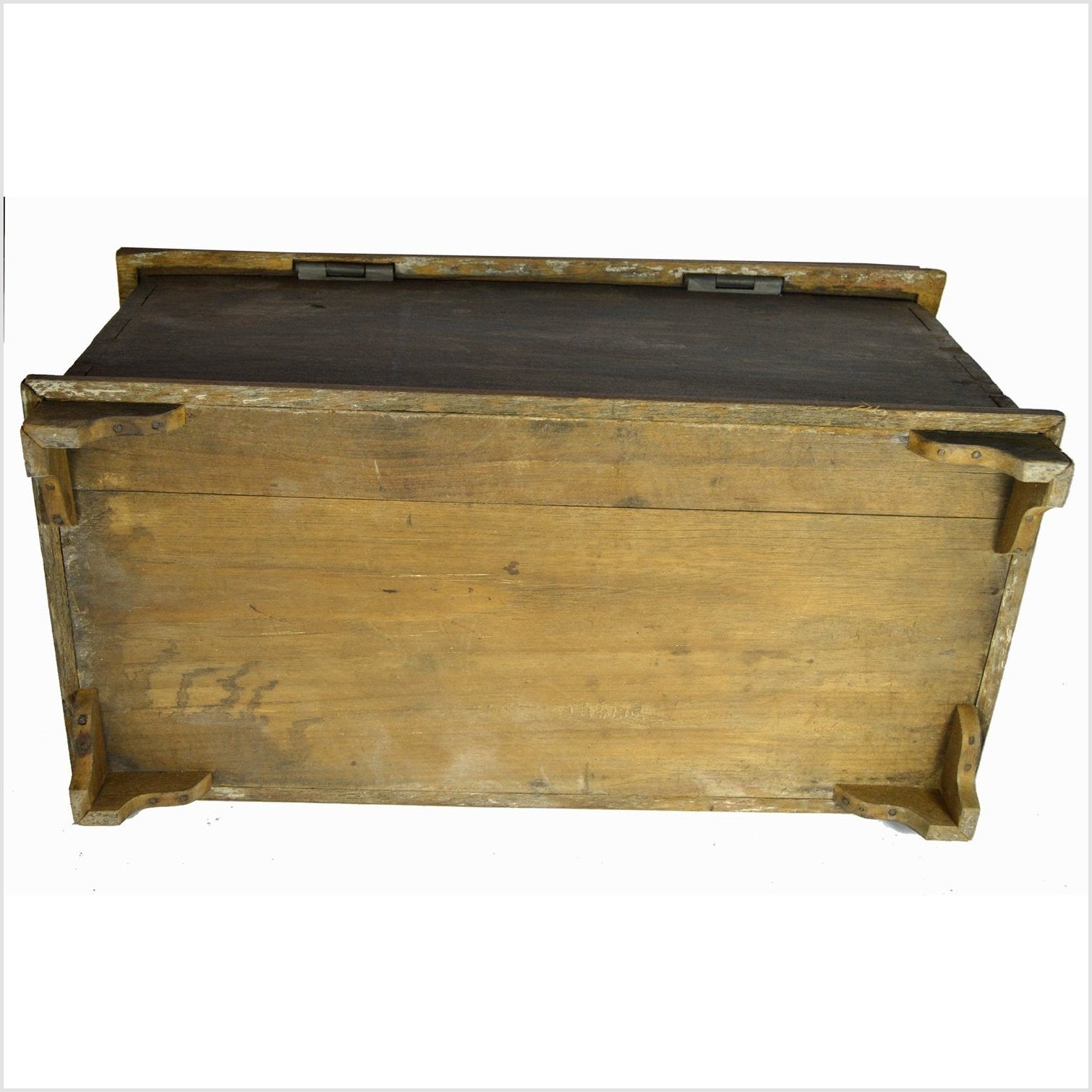Antique Hand Made Anglo-Indian Bone and Horn Home Blanket Chest Trunk-2. Asian & Chinese Furniture, Art, Antiques, Vintage Home Décor for sale at FEA Home