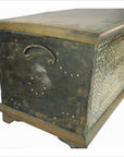 Antique Hand Made Anglo-Indian Bone and Horn Home Blanket Chest Trunk-6. Asian & Chinese Furniture, Art, Antiques, Vintage Home Décor for sale at FEA Home