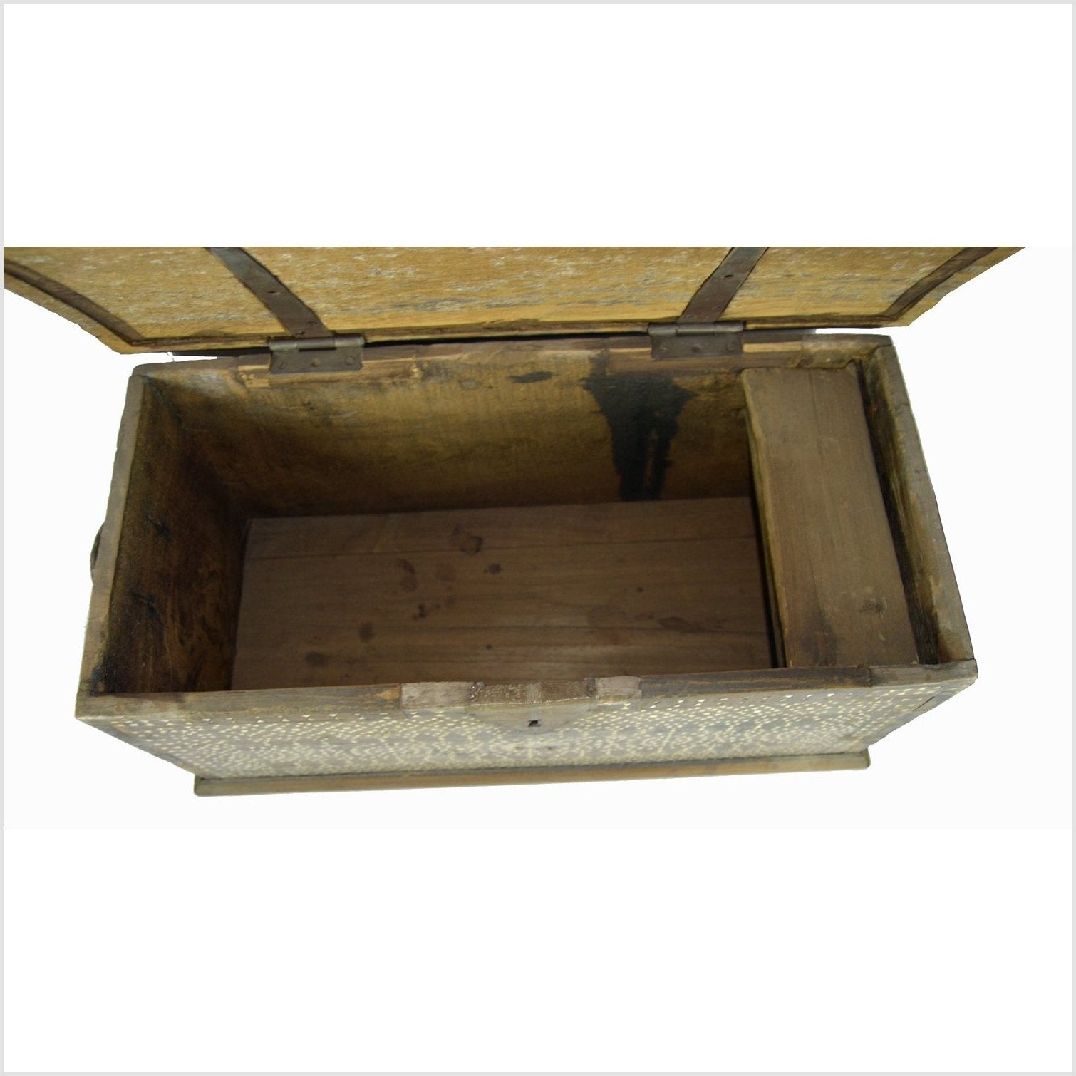 Antique Hand Made Anglo-Indian Bone and Horn Home Blanket Chest Trunk-8. Asian & Chinese Furniture, Art, Antiques, Vintage Home Décor for sale at FEA Home