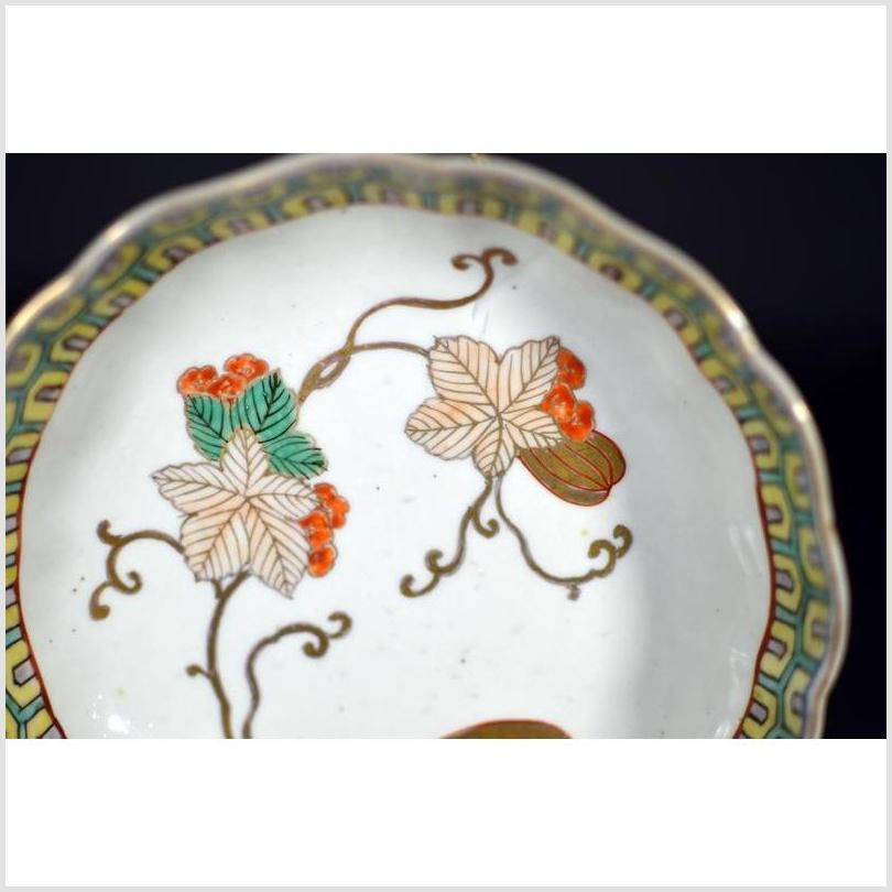 Antique Hand Painted Asian Bowl-3. Asian & Chinese Furniture, Art, Antiques, Vintage Home Décor for sale at FEA Home