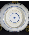 Antique Hand Painted Asian Bowl-4. Asian & Chinese Furniture, Art, Antiques, Vintage Home Décor for sale at FEA Home