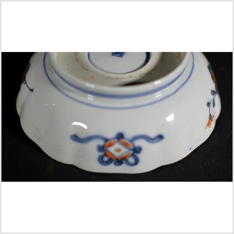 Antique Hand Painted Asian Bowl-6. Asian & Chinese Furniture, Art, Antiques, Vintage Home Décor for sale at FEA Home