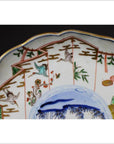 Antique Hand Painted Asian Plate-5. Asian & Chinese Furniture, Art, Antiques, Vintage Home Décor for sale at FEA Home