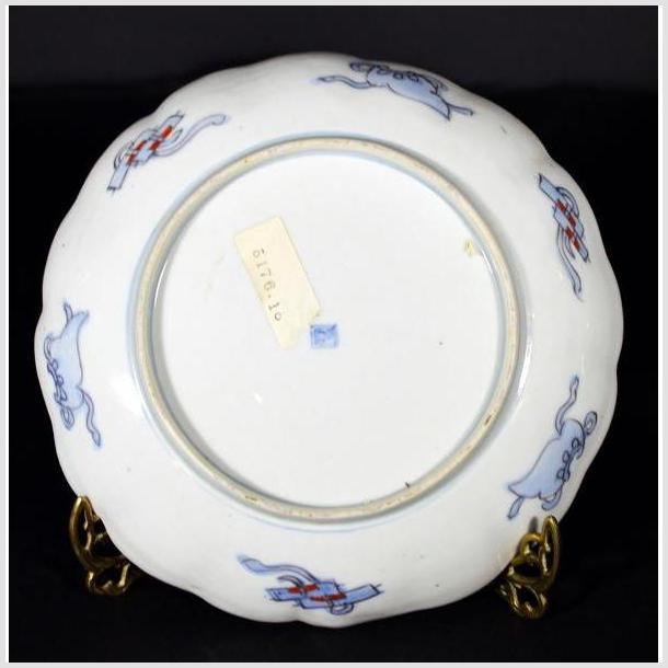Antique Hand Painted Asian Plate-6. Asian & Chinese Furniture, Art, Antiques, Vintage Home Décor for sale at FEA Home