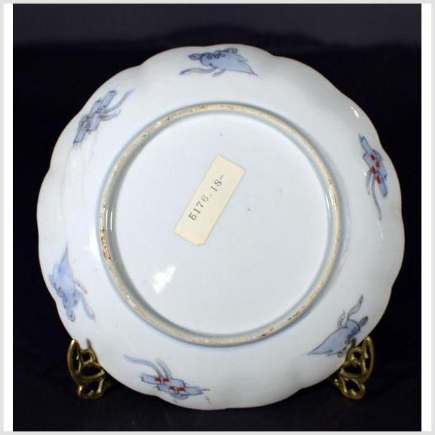 Antique Hand Painted Asian Plate-7. Asian & Chinese Furniture, Art, Antiques, Vintage Home Décor for sale at FEA Home