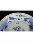Antique Hand Painted Asian Porcelain Bowl-3. Asian & Chinese Furniture, Art, Antiques, Vintage Home Décor for sale at FEA Home