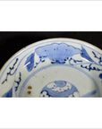 Antique Hand Painted Asian Porcelain Bowl-4. Asian & Chinese Furniture, Art, Antiques, Vintage Home Décor for sale at FEA Home