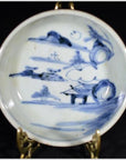 Antique Hand Painted Asian Porcelain Bowl-1. Asian & Chinese Furniture, Art, Antiques, Vintage Home Décor for sale at FEA Home