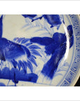 Antique Hand Painted Asian Porcelain Plate-4. Asian & Chinese Furniture, Art, Antiques, Vintage Home Décor for sale at FEA Home
