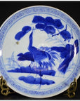 Antique Hand Painted Asian Porcelain Plate-1. Asian & Chinese Furniture, Art, Antiques, Vintage Home Décor for sale at FEA Home