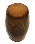 Hand Painted Antique Chinese Drum-1. Asian & Chinese Furniture, Art, Antiques, Vintage Home Décor for sale at FEA Home