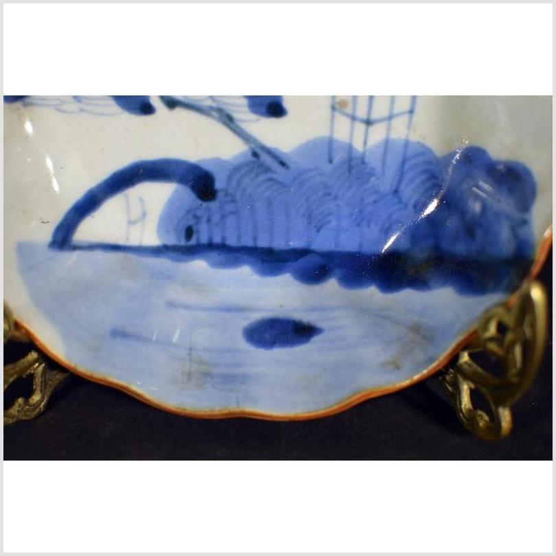 Antique Hand Painted Chinese Porcelain Plate-4. Asian & Chinese Furniture, Art, Antiques, Vintage Home Décor for sale at FEA Home