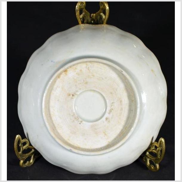 Antique Hand Painted Chinese Porcelain Plate-4. Asian & Chinese Furniture, Art, Antiques, Vintage Home Décor for sale at FEA Home