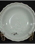 Antique Hand Painted Embossed Japanese Plate-1. Asian & Chinese Furniture, Art, Antiques, Vintage Home Décor for sale at FEA Home