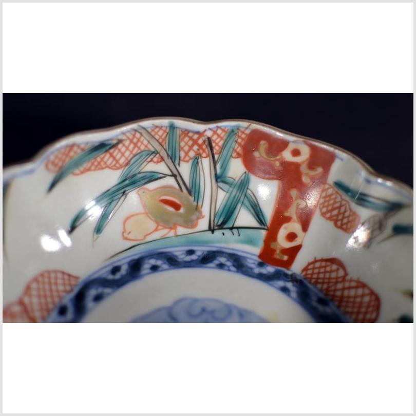 Antique Hand Painted Japanese Imari Porcelain Bowl-3. Asian & Chinese Furniture, Art, Antiques, Vintage Home Décor for sale at FEA Home