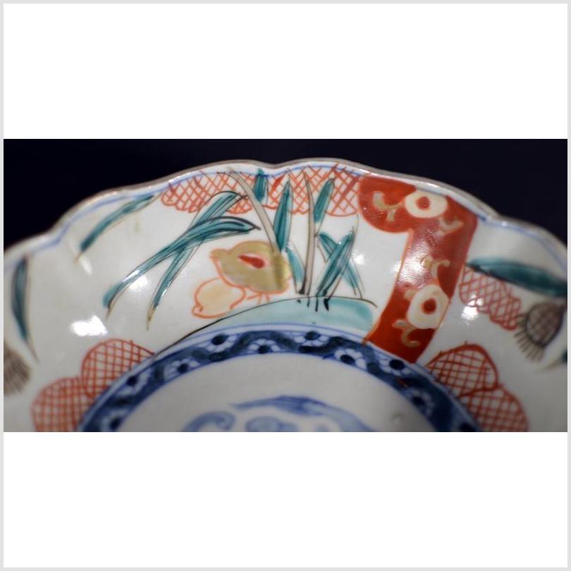 Antique Hand Painted Japanese Imari Porcelain Bowl-6. Asian & Chinese Furniture, Art, Antiques, Vintage Home Décor for sale at FEA Home
