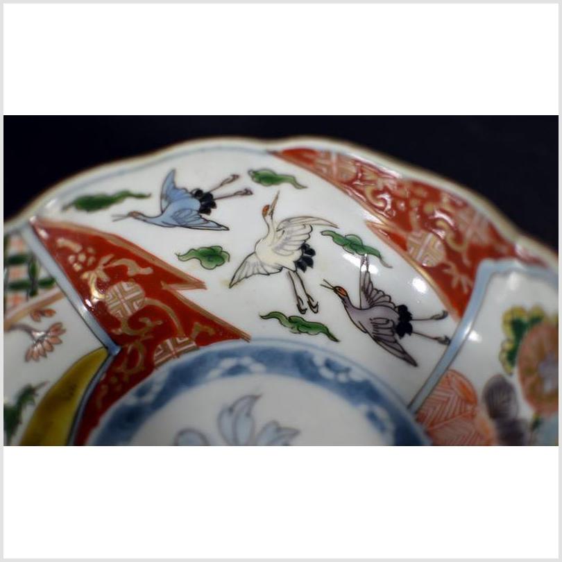 Set of 4 Antique Hand Painted Japanese Imari Porcelain Bowl-5. Asian & Chinese Furniture, Art, Antiques, Vintage Home Décor for sale at FEA Home