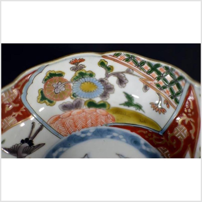Set of 4 Antique Hand Painted Japanese Imari Porcelain Bowl-6. Asian & Chinese Furniture, Art, Antiques, Vintage Home Décor for sale at FEA Home