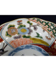 Set of 4 Antique Hand Painted Japanese Imari Porcelain Bowl-6. Asian & Chinese Furniture, Art, Antiques, Vintage Home Décor for sale at FEA Home