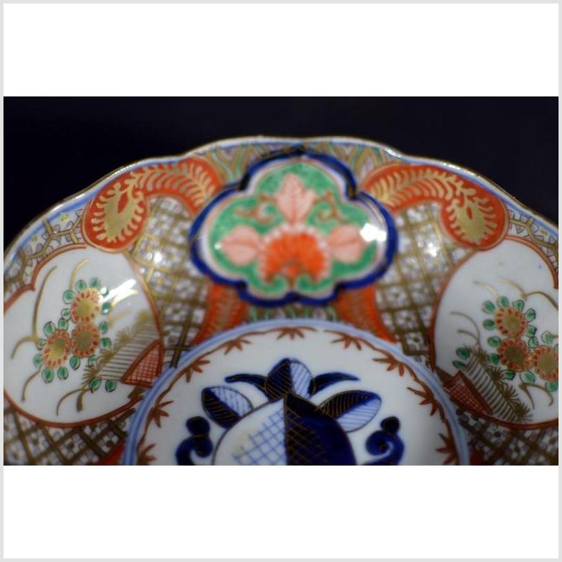 Antique Hand Painted Japanese Imari Porcelain Bowl-5. Asian & Chinese Furniture, Art, Antiques, Vintage Home Décor for sale at FEA Home