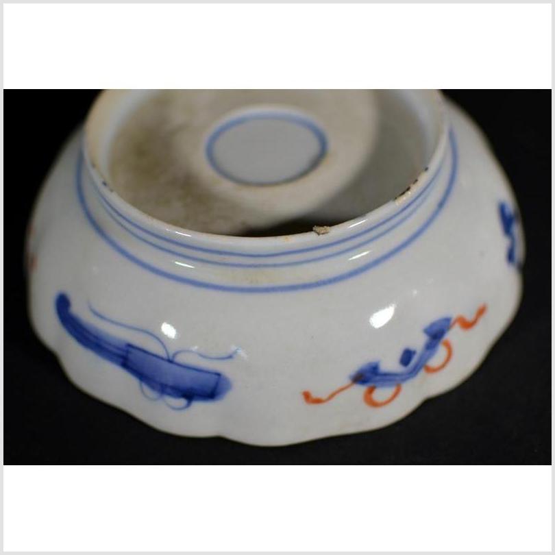 Antique Hand Painted Japanese Imari Porcelain Bowl-6. Asian & Chinese Furniture, Art, Antiques, Vintage Home Décor for sale at FEA Home