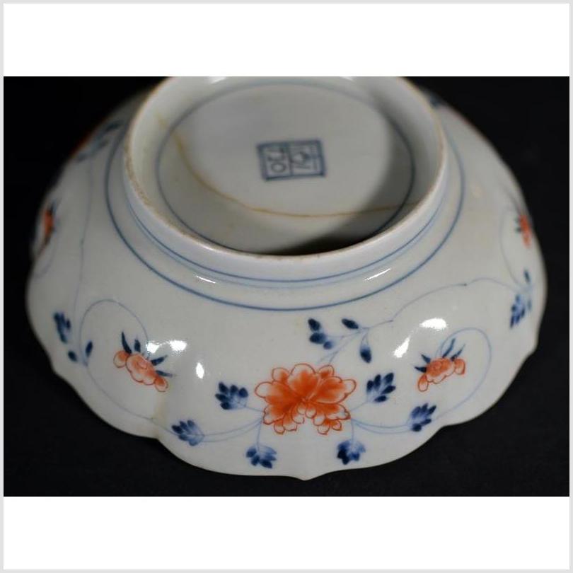 Set of 4 Antique Hand Painted Japanese Imari Porcelain Bowl-6. Asian & Chinese Furniture, Art, Antiques, Vintage Home Décor for sale at FEA Home