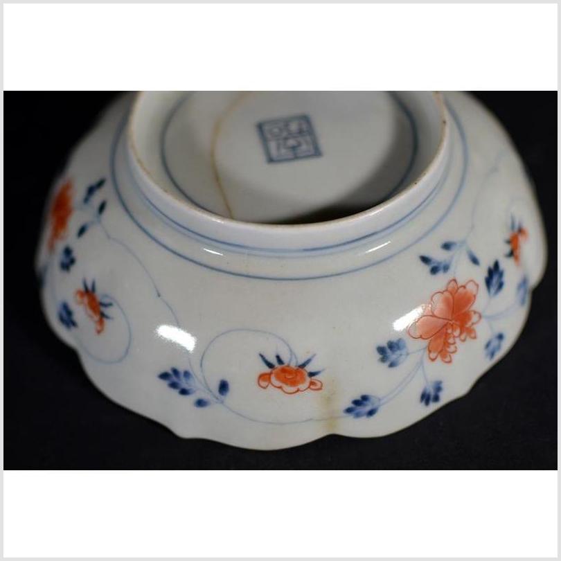 Set of 4 Antique Hand Painted Japanese Imari Porcelain Bowl-7. Asian & Chinese Furniture, Art, Antiques, Vintage Home Décor for sale at FEA Home