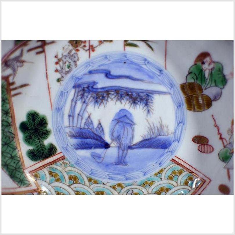 Antique Hand Painted Japanese Imari Porcelain Bowl-2. Asian & Chinese Furniture, Art, Antiques, Vintage Home Décor for sale at FEA Home