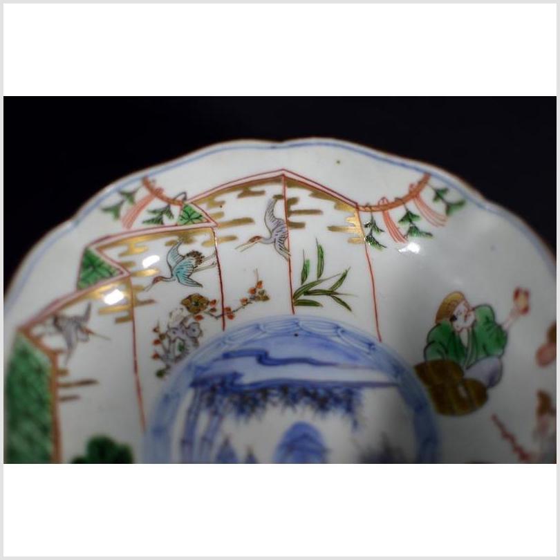 Antique Hand Painted Japanese Imari Porcelain Bowl-3. Asian & Chinese Furniture, Art, Antiques, Vintage Home Décor for sale at FEA Home