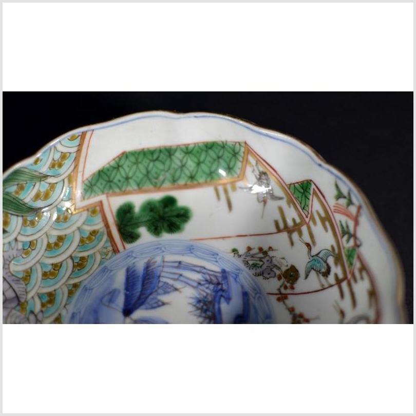 Antique Hand Painted Japanese Imari Porcelain Bowl-6. Asian & Chinese Furniture, Art, Antiques, Vintage Home Décor for sale at FEA Home