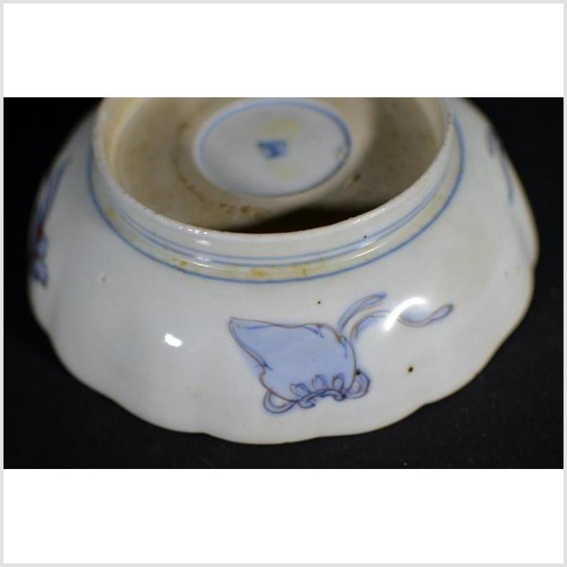 Antique Hand Painted Japanese Imari Porcelain Bowl-9. Asian & Chinese Furniture, Art, Antiques, Vintage Home Décor for sale at FEA Home