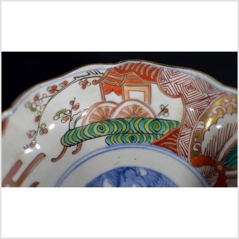 Antique Hand Painted Japanese Imari Porcelain Bowl-3. Asian & Chinese Furniture, Art, Antiques, Vintage Home Décor for sale at FEA Home
